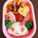 娘の幼稚園弁当（ジュエルペット☆ルビー）